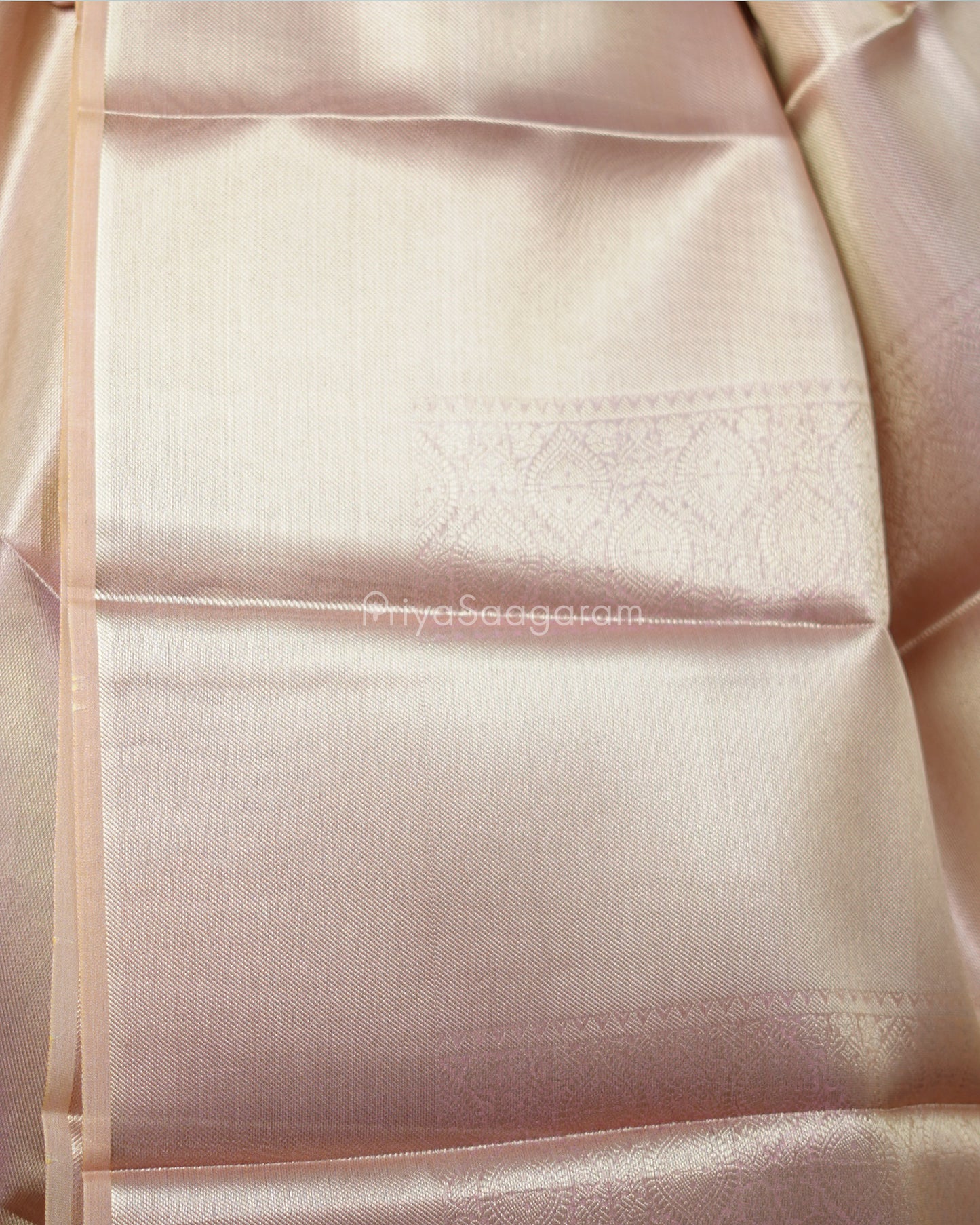 Baby Pink Kanchipuram Tissue Silk - N4803