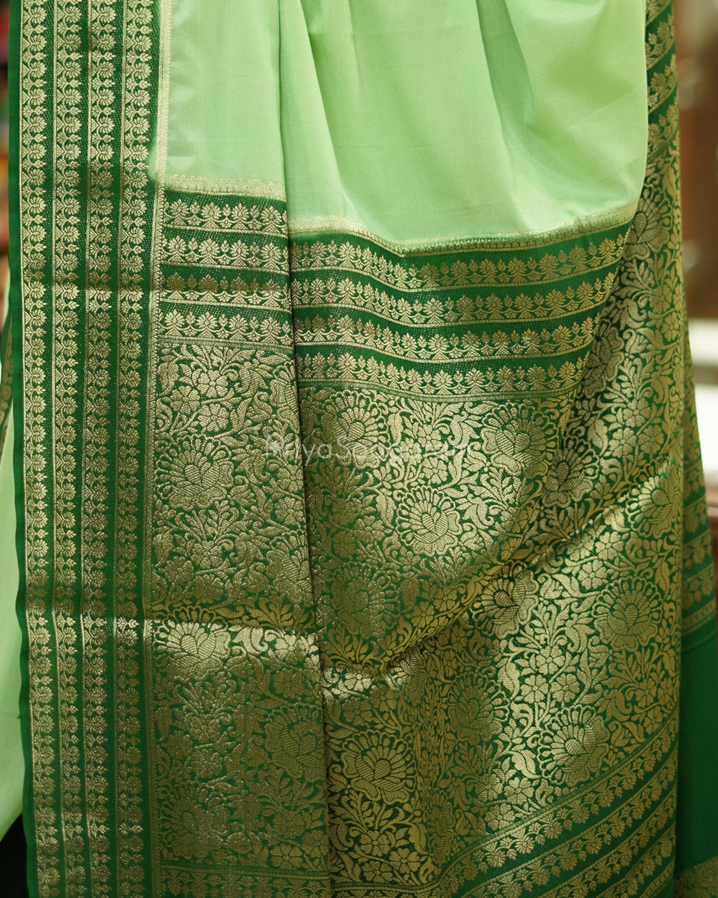 Green Mysore Silk - PD484