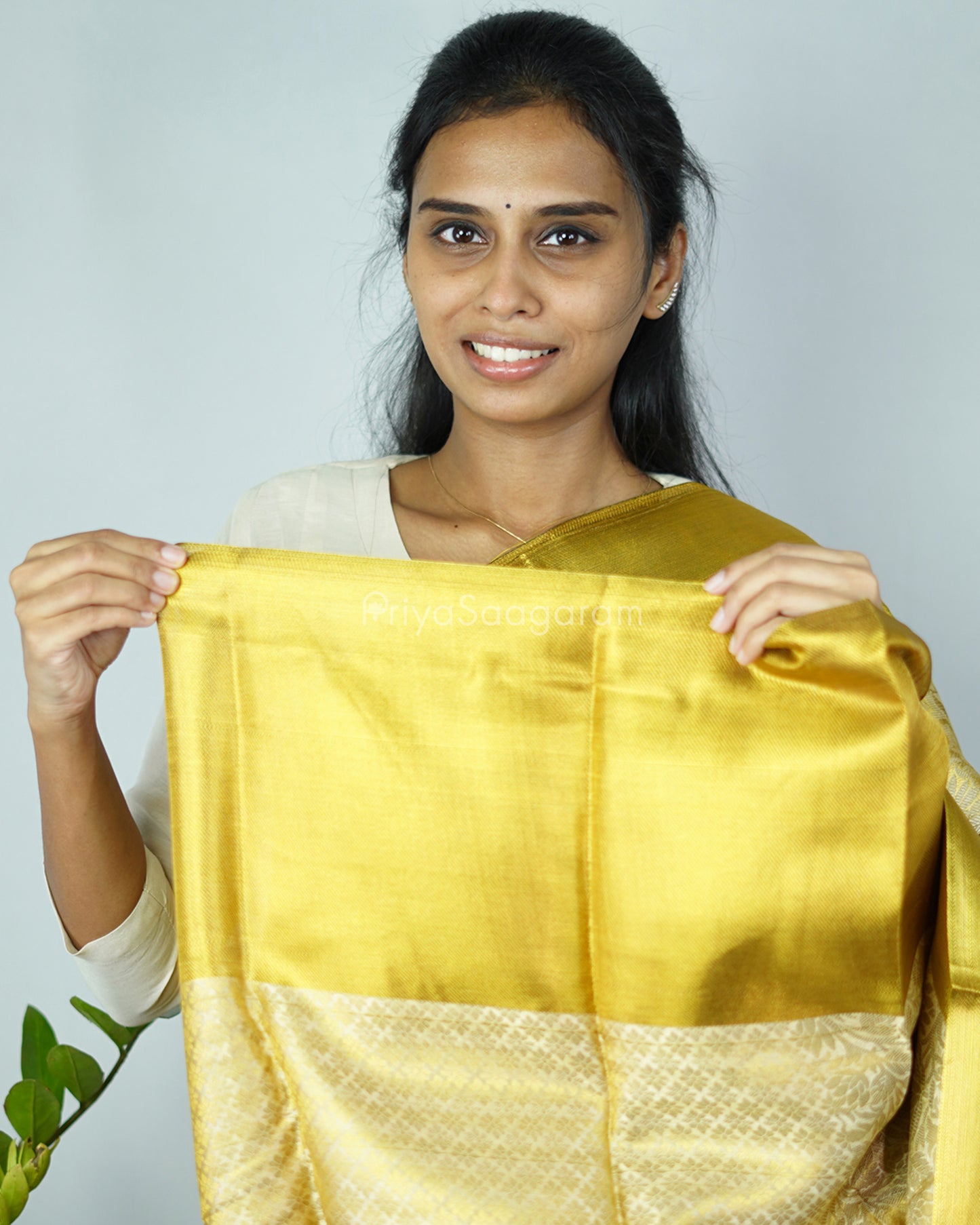 Nita Ambani Kanchipuram Tissue Silk - N4764