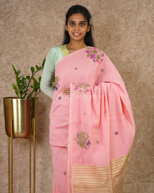 Baby Pink Fancy Cotton - PD2514