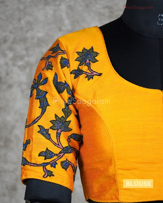 Golden Readymade Blouse - L3620