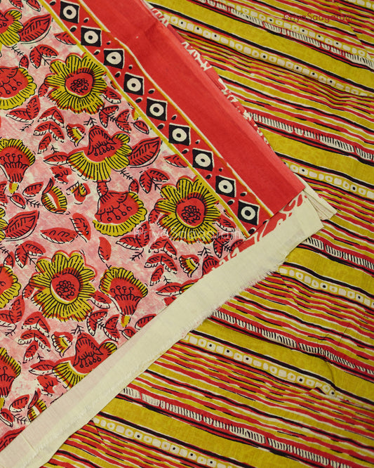 Multi Floral Fancy Mulmul - PC2726