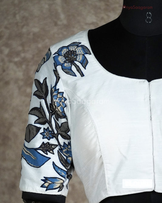 White Readywear Blouse - L3612