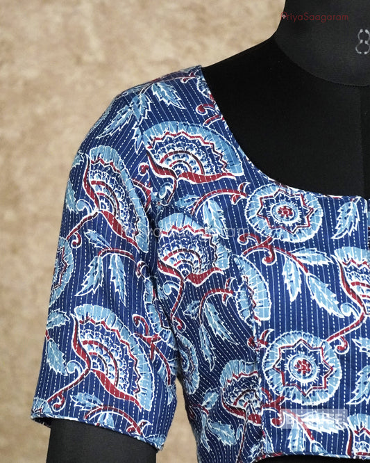 Blue Readywear Blouse - L3520