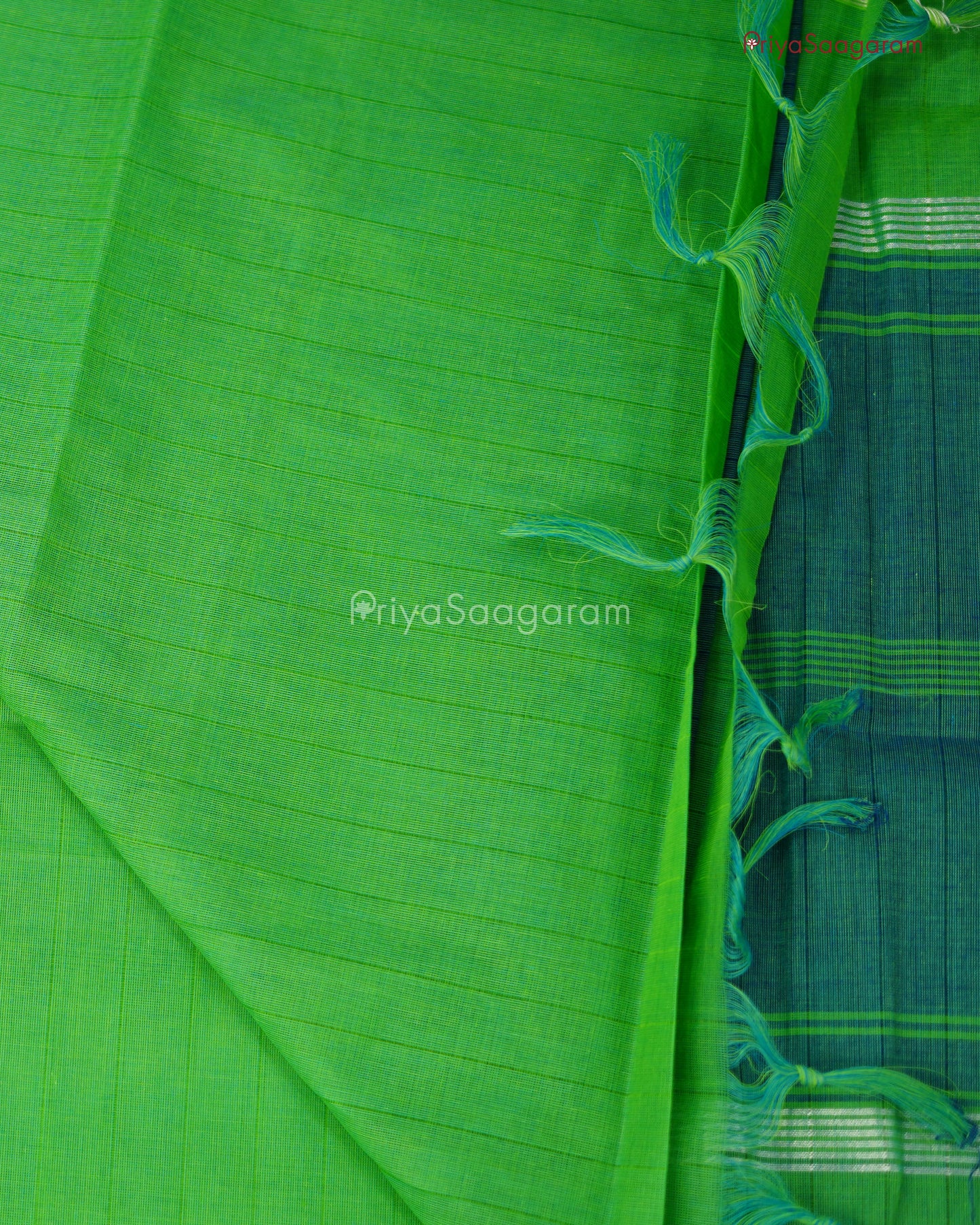Green Chirala Fancy Cotton - M6070