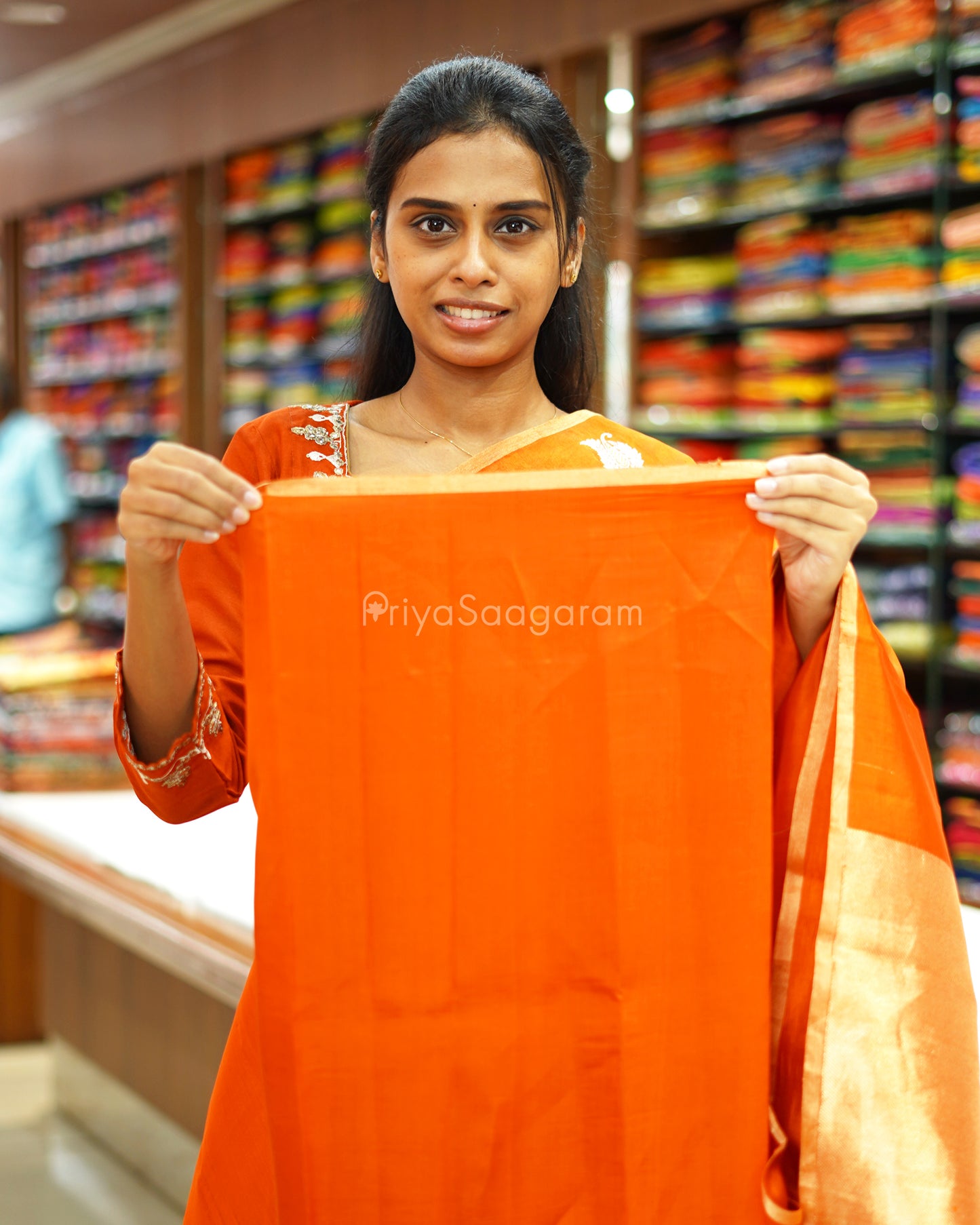 Orange Raw Mango Silk - PD1073