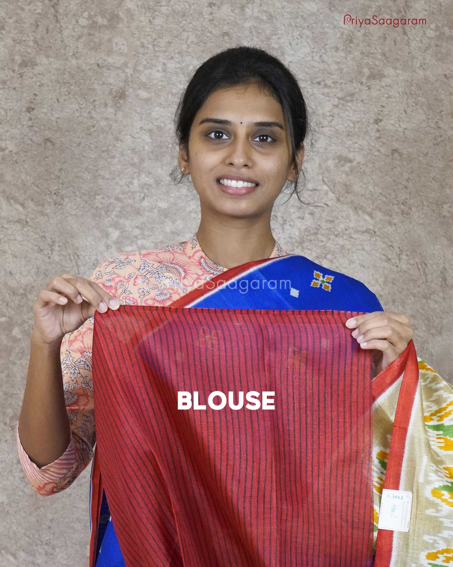 Royal Blue Tussar - H16822