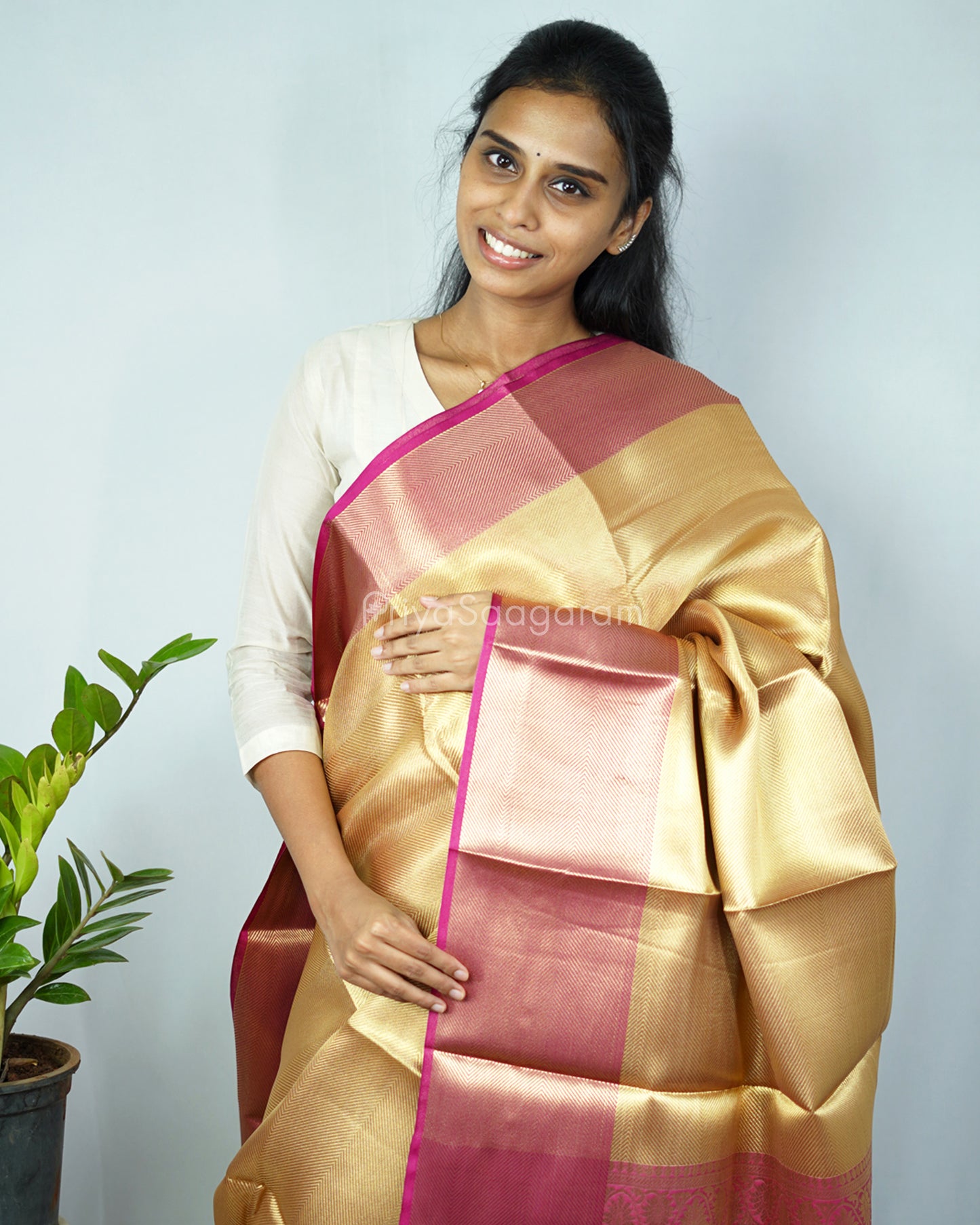 Jyotika Kanchipuram Tissue Silk - N4763