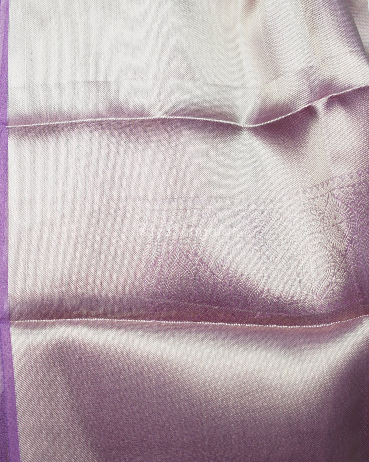 Golden Violet Kanchipuram Tissue Silk - N4803