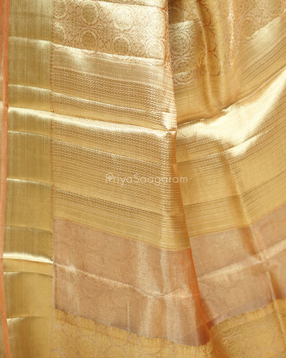Peachy Gold Tissue Silk - PD781