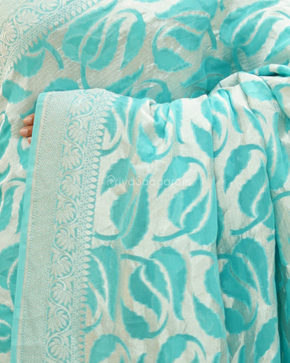 Sky Blue Georgette - PC3080