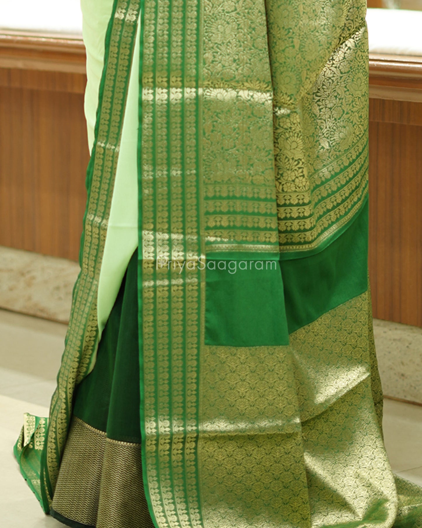 Green Mysore Silk - PD484