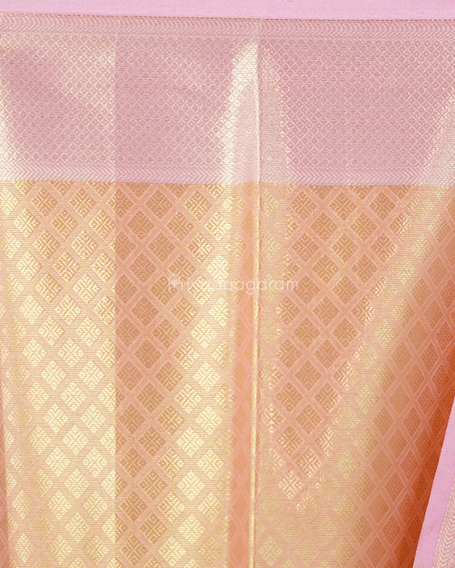 Yellow Pink Kanchipuram Tissue Silk - N4803