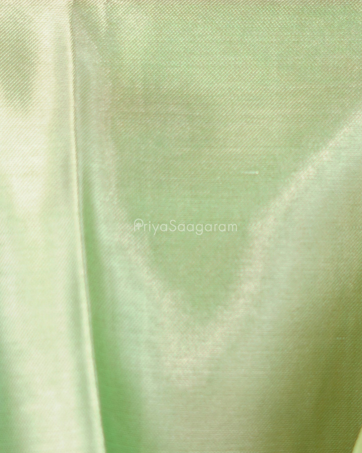 Golden Green Kanchipuram Tissue Silk - N4803