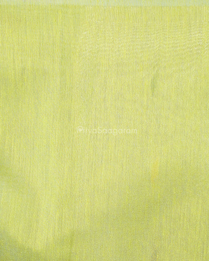 Green Paithani Tissue Banaras - PD1273