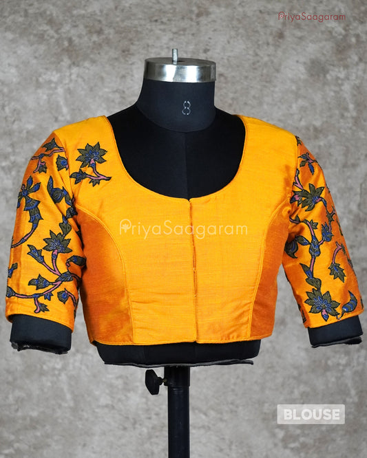 Golden Readymade Blouse - L3620