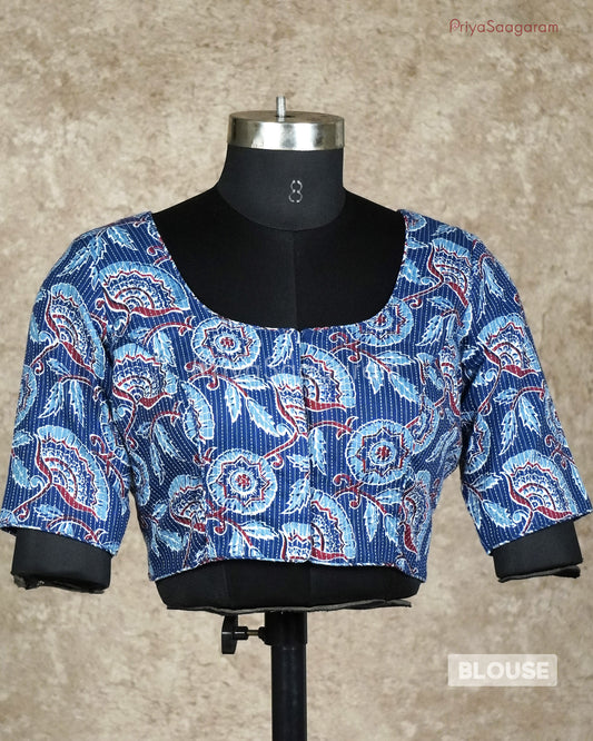Blue Readywear Blouse - L3520