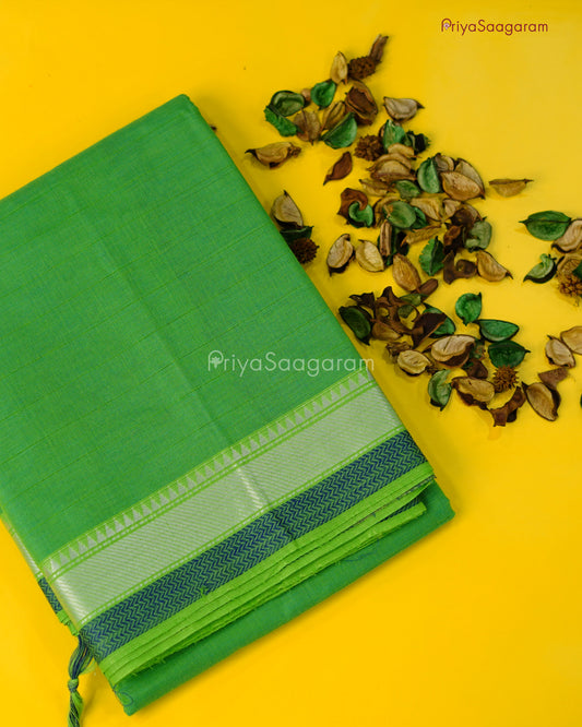Green Chirala Fancy Cotton - M6070