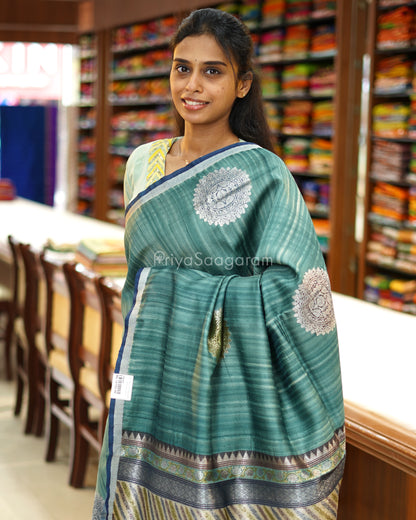 Cobalt Blue Matka Silk - PB5405