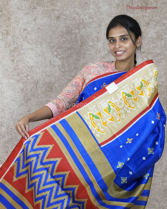 Royal Blue Tussar - H16822