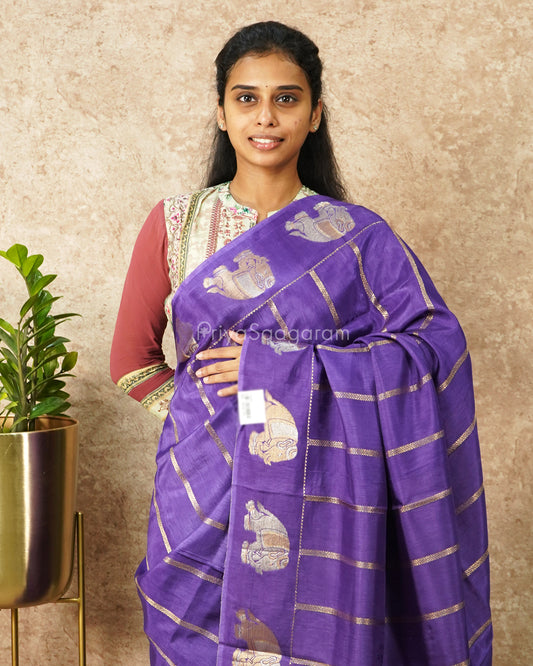 Pastel Lavender Chiniya Silk - PD4627