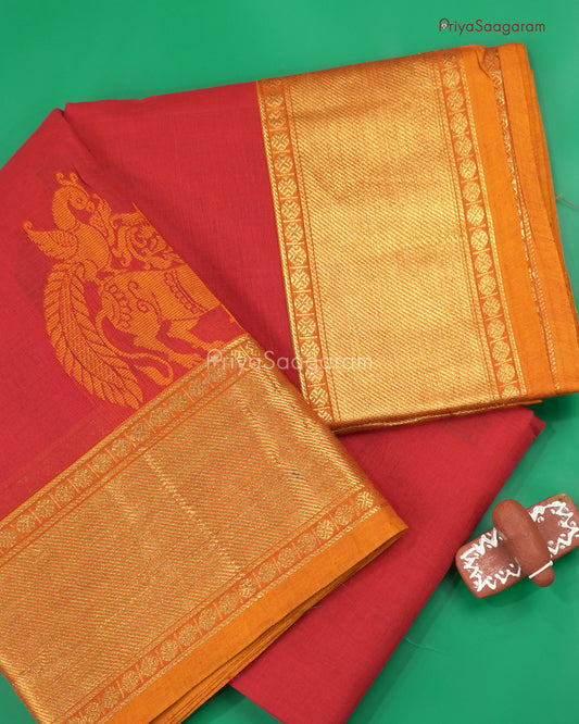 Bright Red Yazhi Cotton - N116