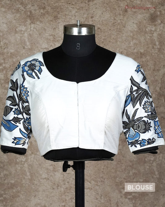 White Readywear Blouse - L3612