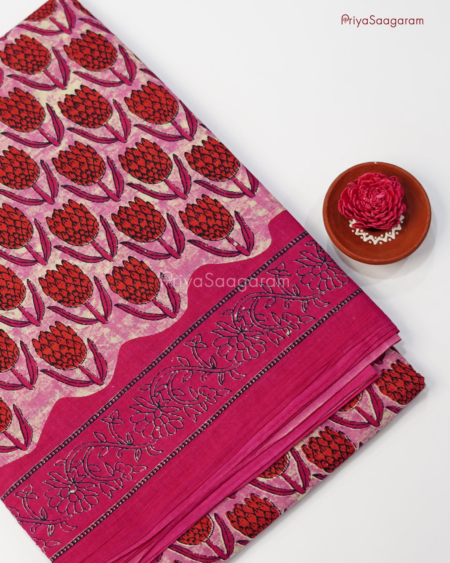 Pretty Pink Mul Cotton - PC744