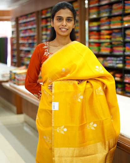 Yellow Raw Mango Silk - PD1072