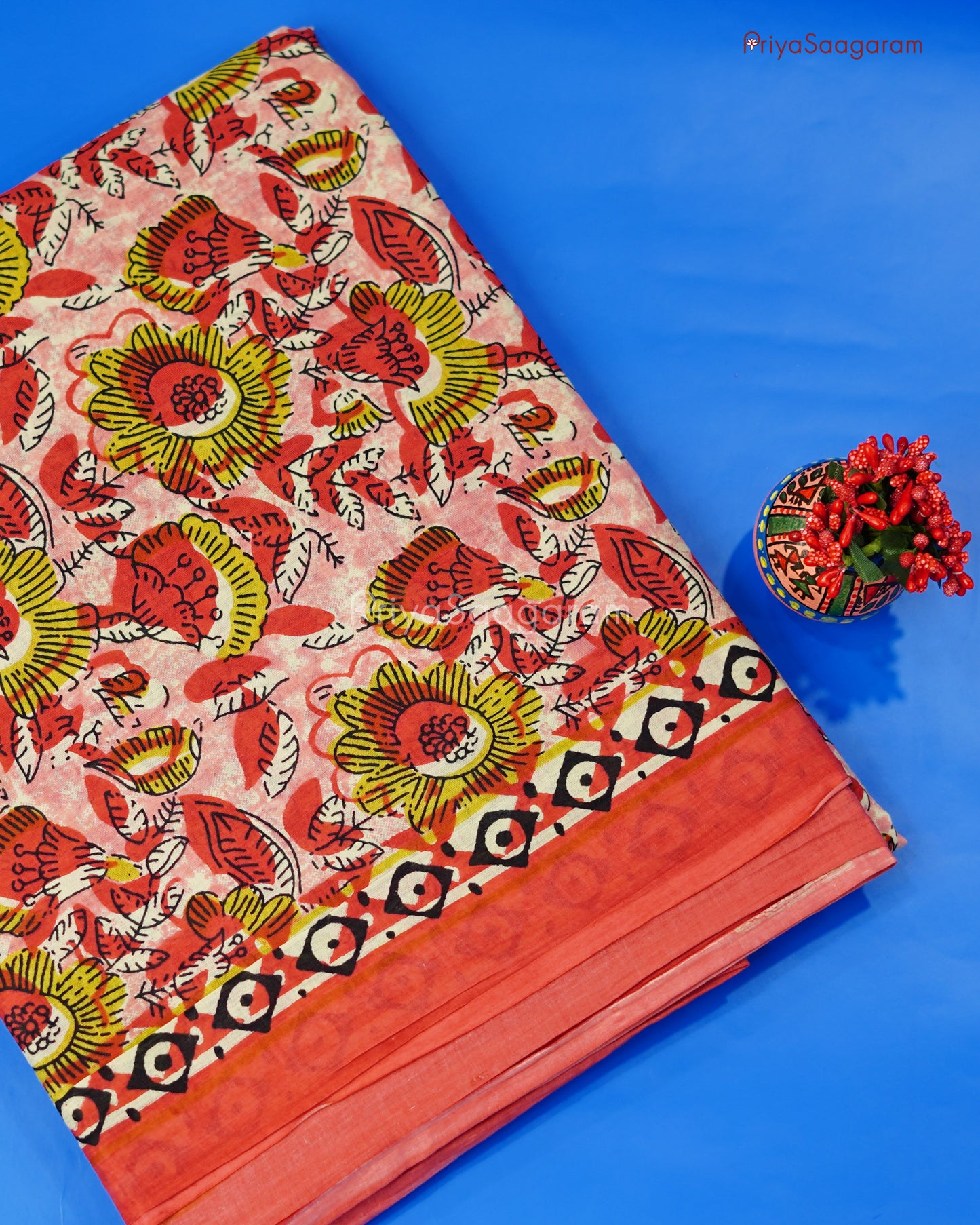 Multi Floral Fancy Mulmul - PC2726