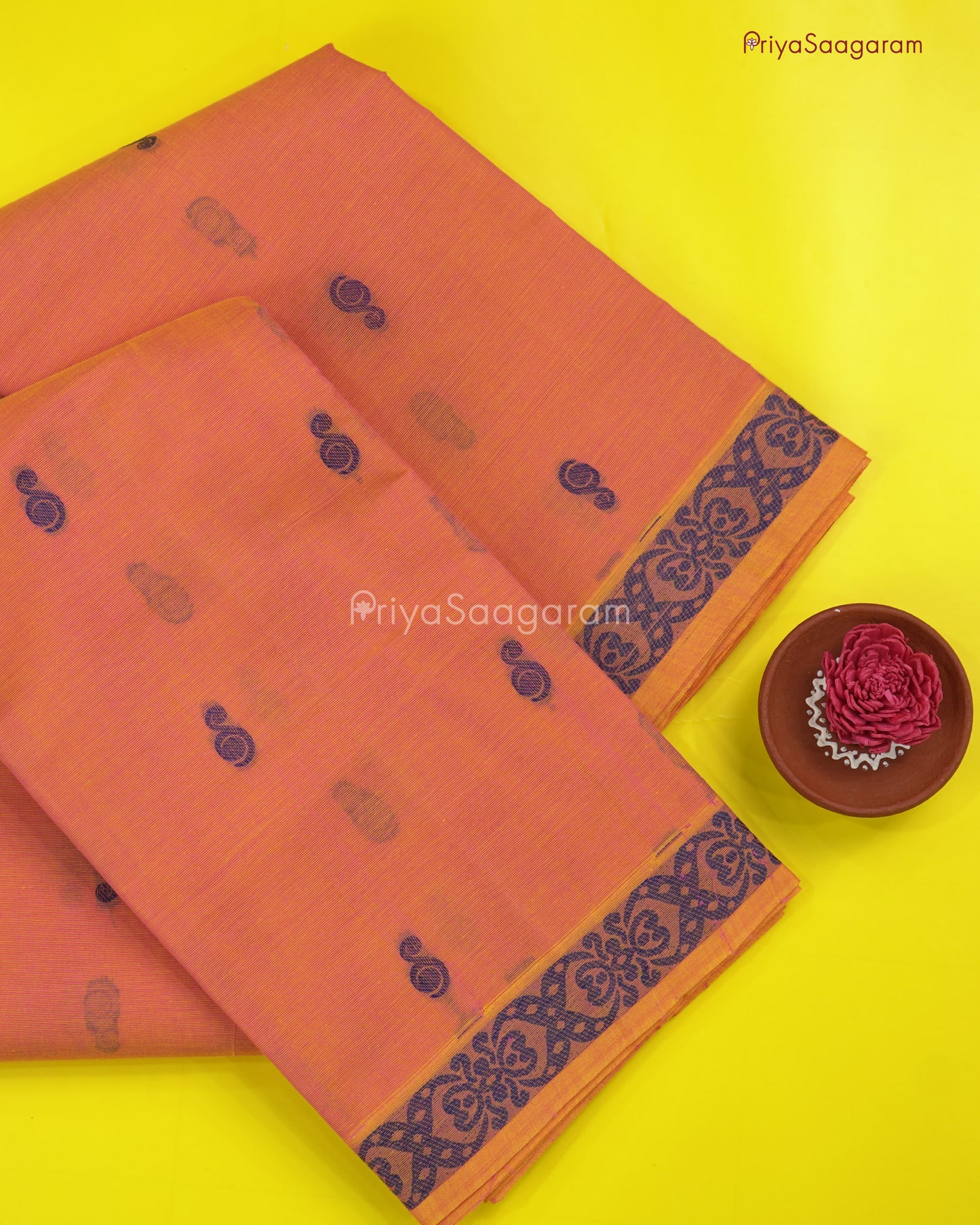 Georgia Peach Handloom Cotton - M13502