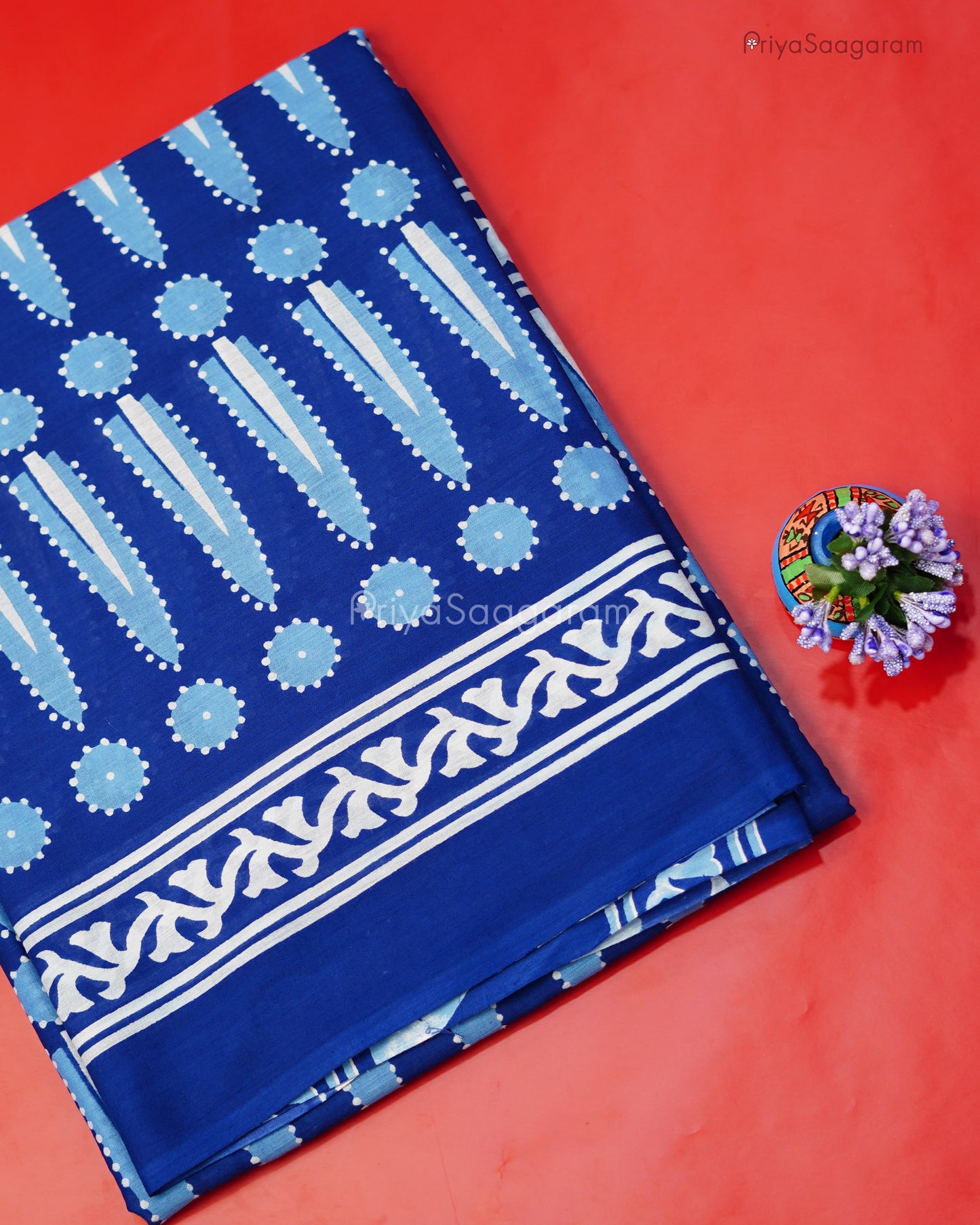 Indigo Fancy Mulmul - PD215
