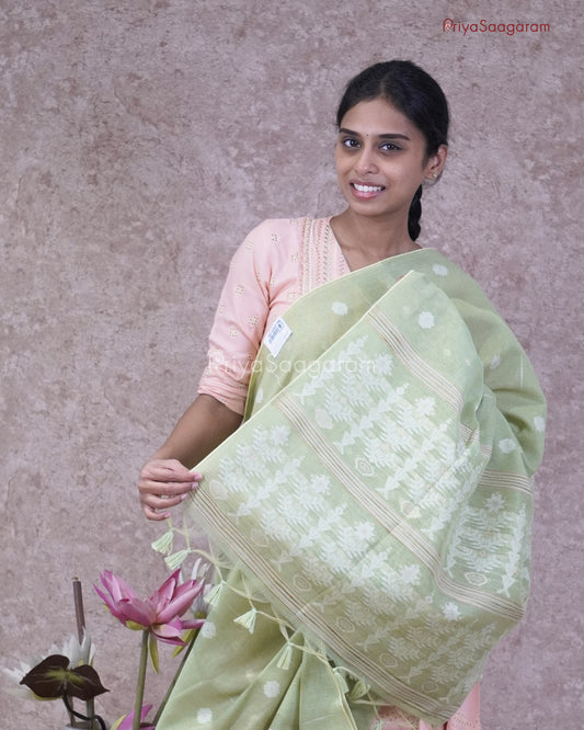 Sheen Green Pure Linen - PC3121