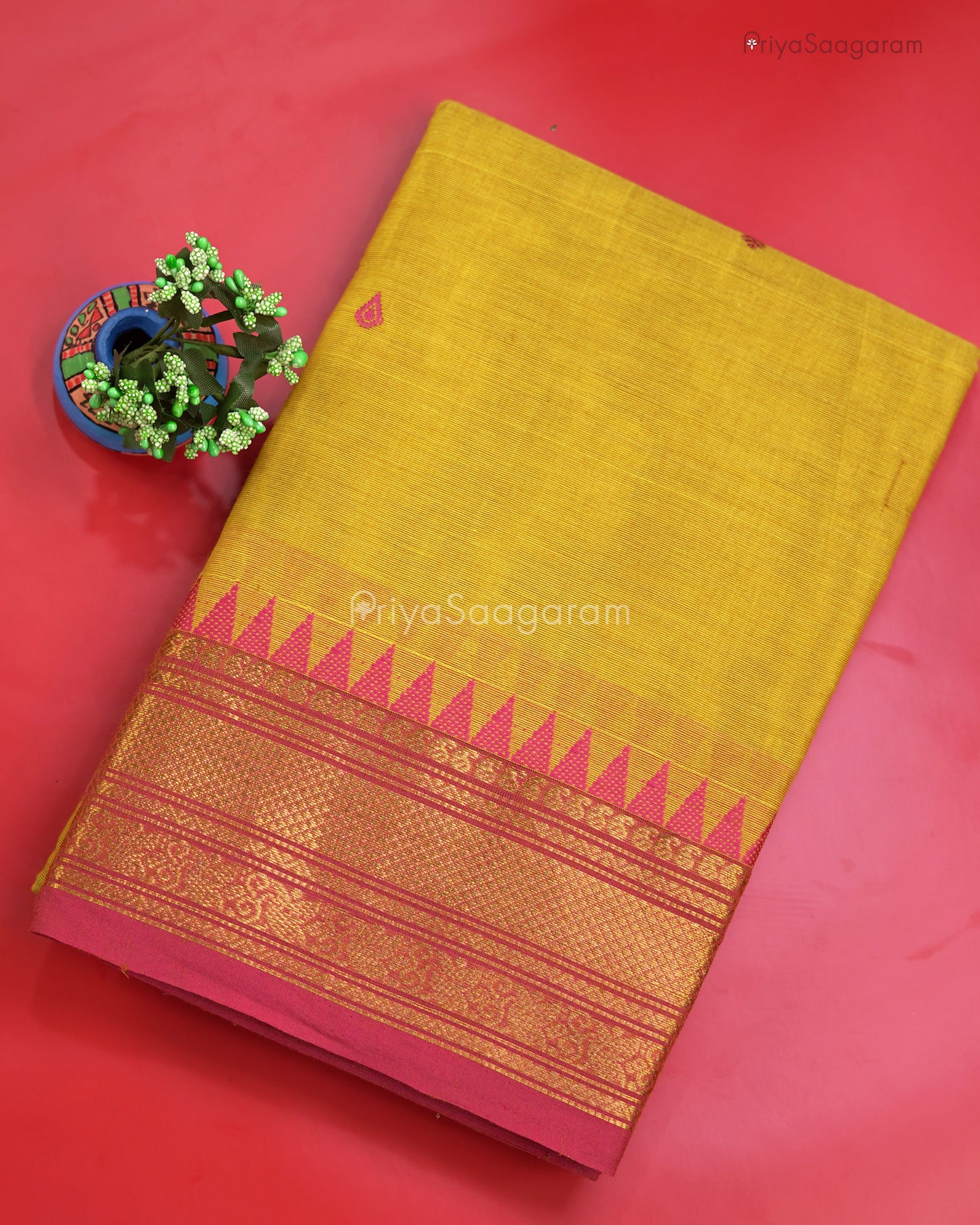 Harvest Yellow Chettinad Cotton - N81