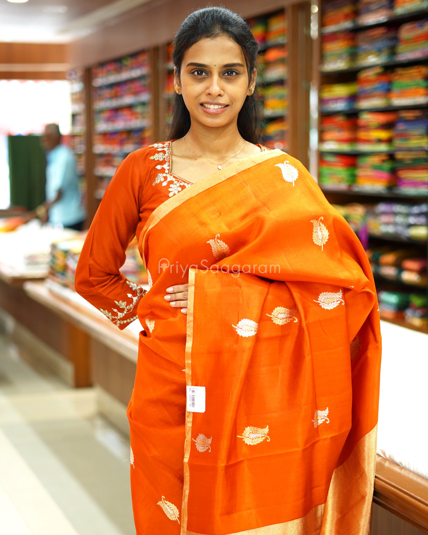 Orange Raw Mango Silk - PD1073