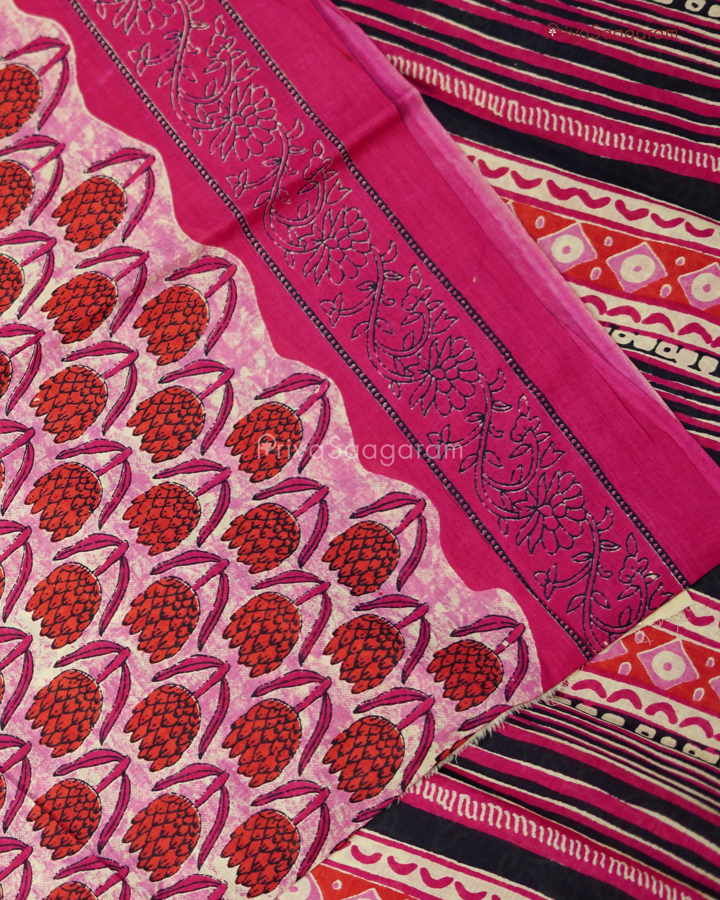 Pretty Pink Mul Cotton - PC744