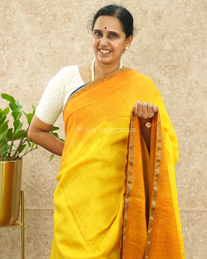 Sunshine Yellow Knitted Linen - PD4875