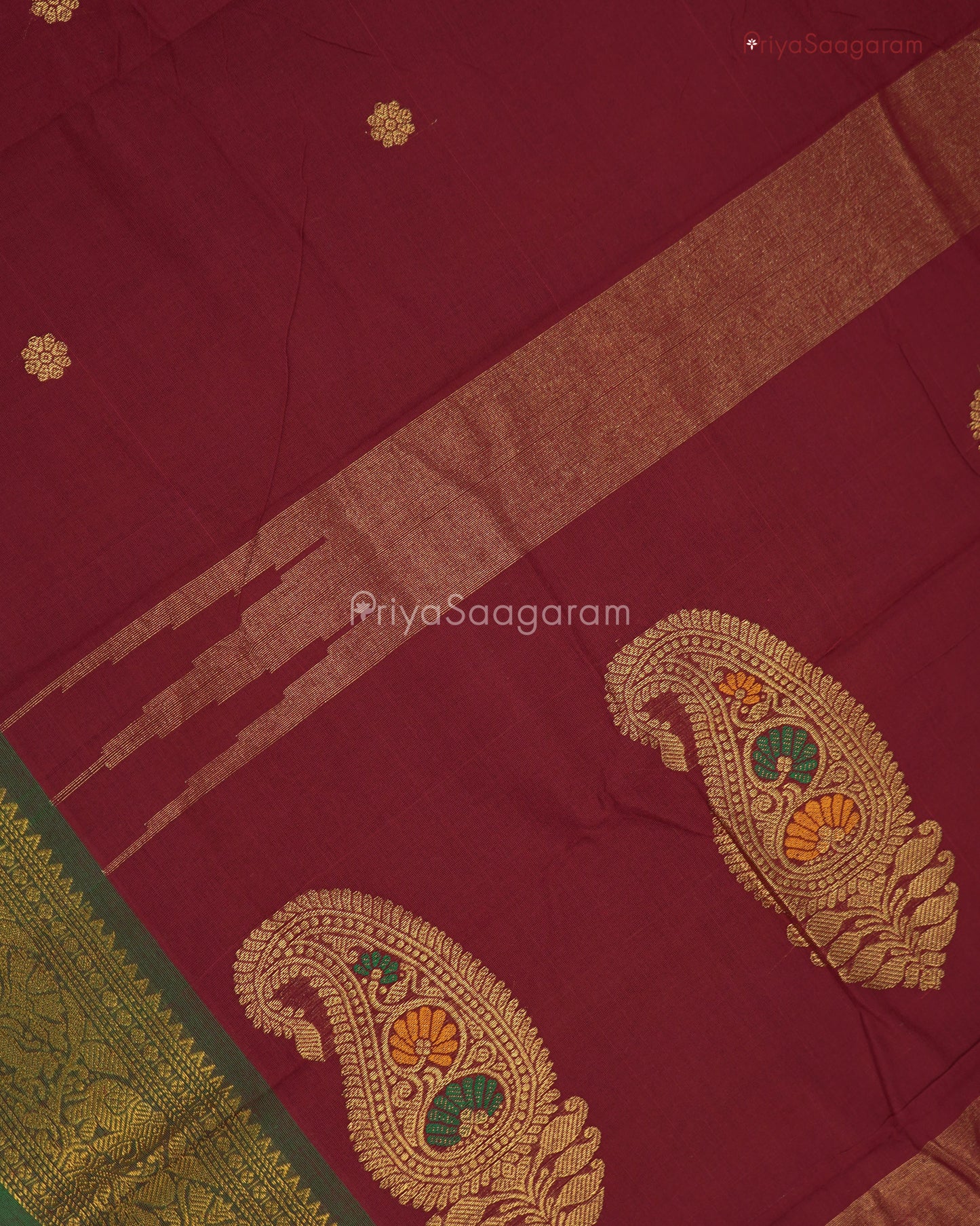Classic Kumkum Chettinad Cotton - N125
