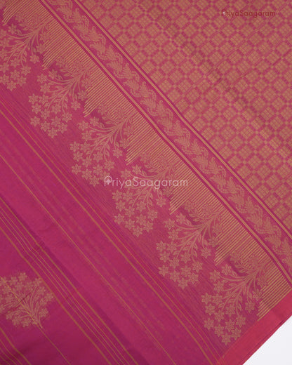 Dark Pink Handloom Cotton - N531