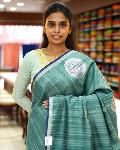 Cobalt Blue Matka Silk - PB5405