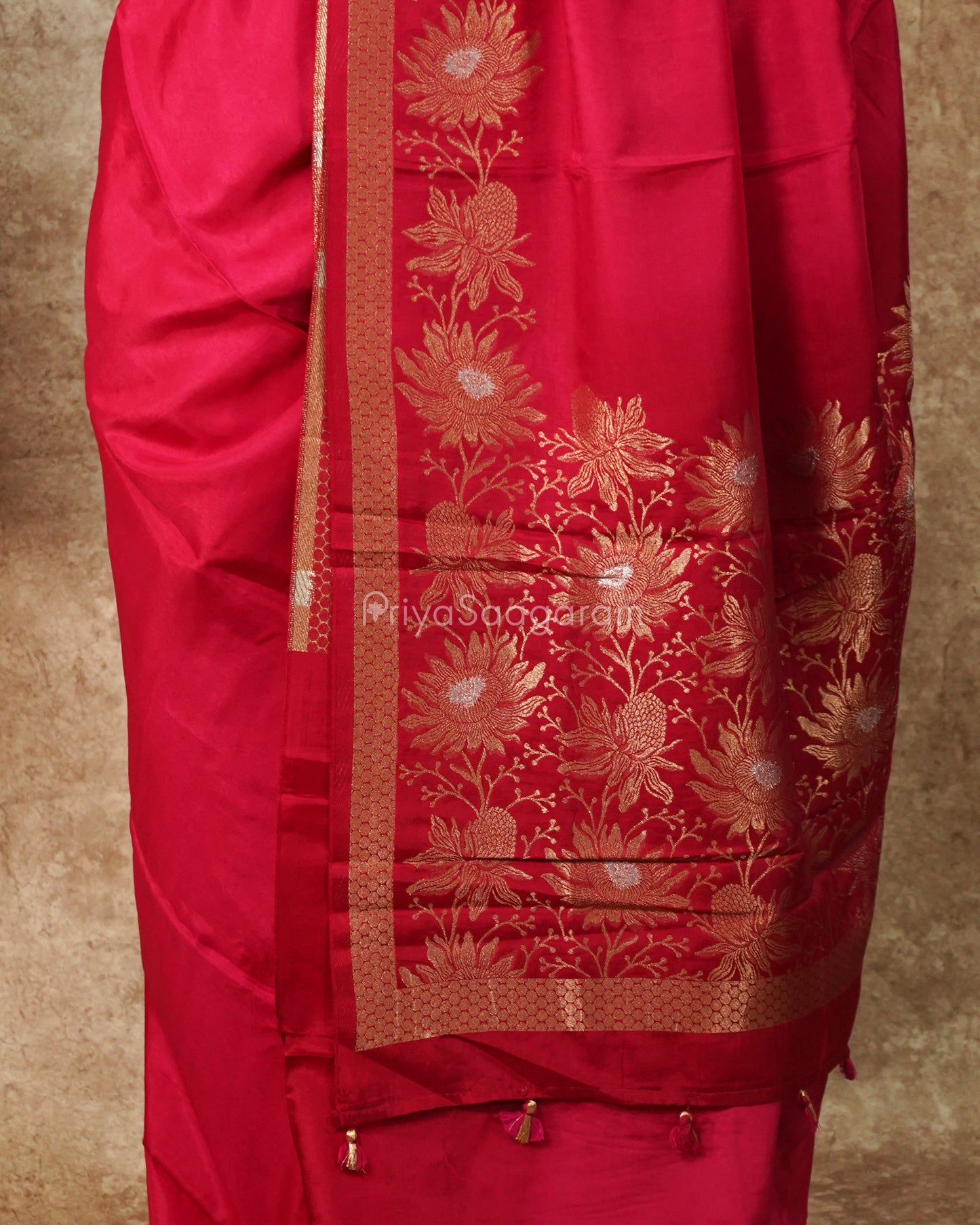 Rani Pink Chiniya Silk - PD4652