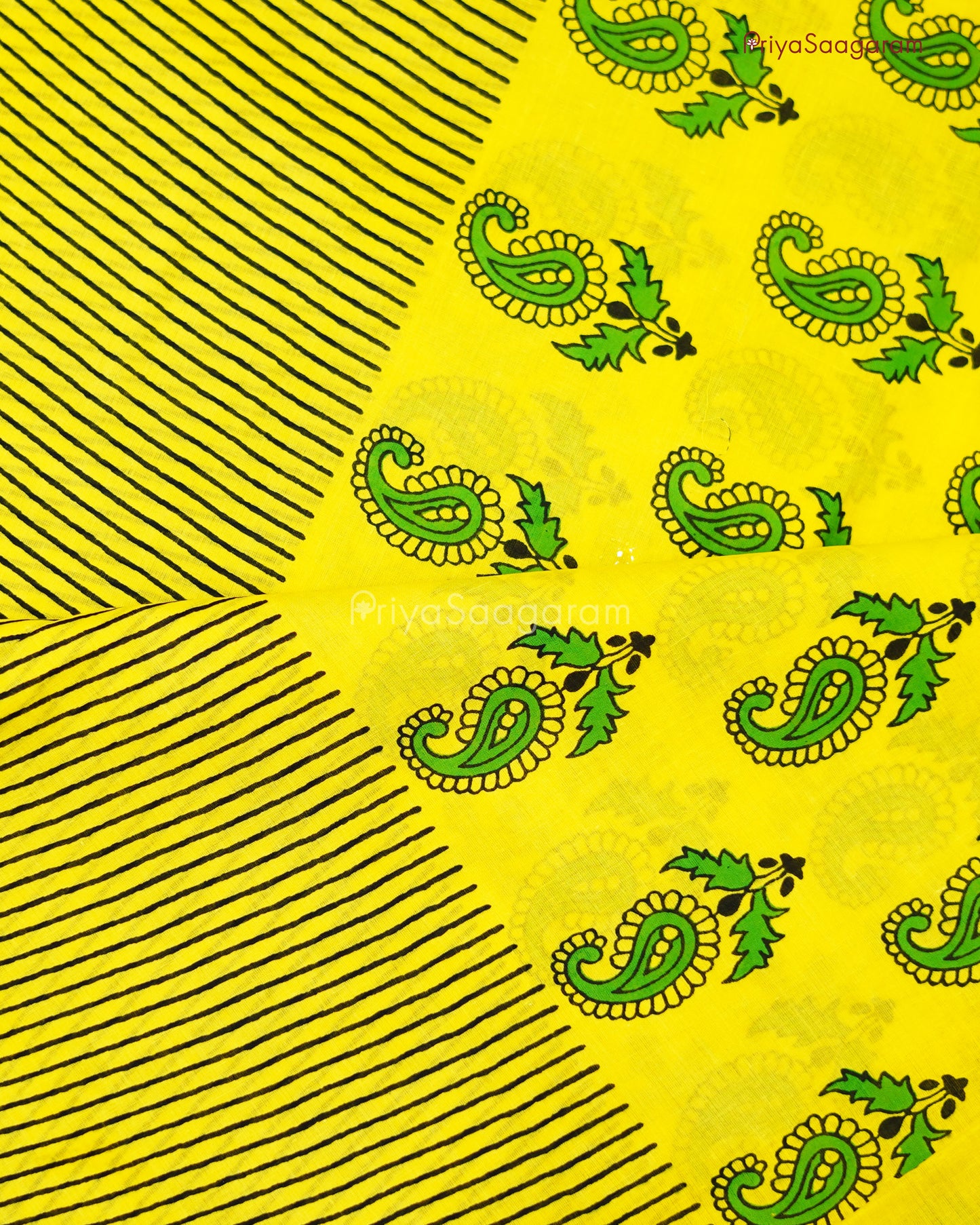Cadmium Maanga Motif Mulmul - PD242