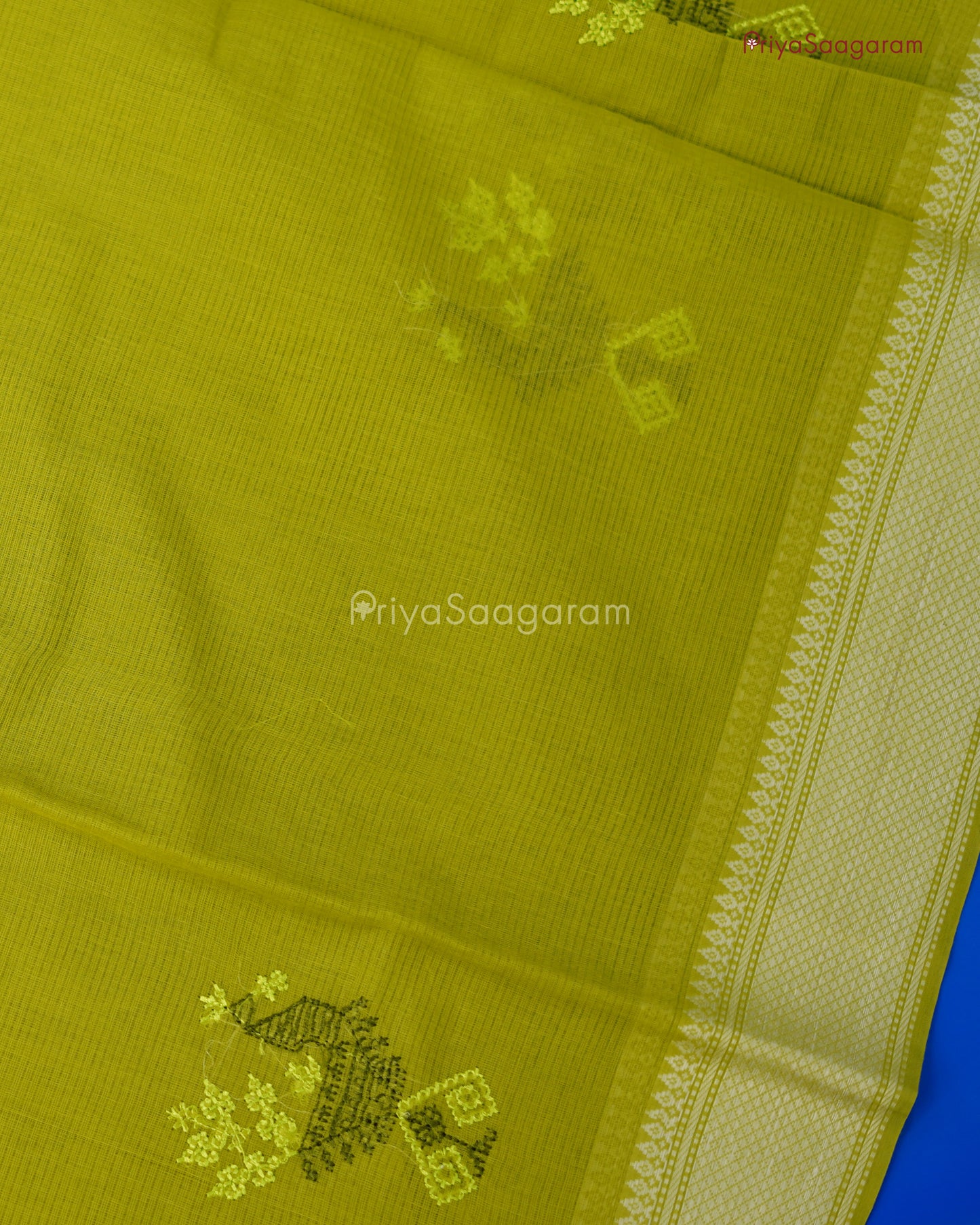 Light Green Fancy Cotton - M6050