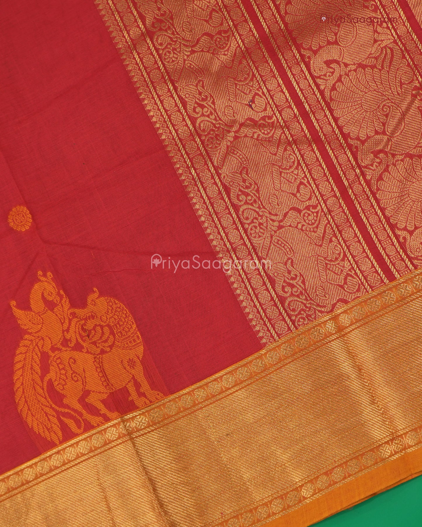 Bright Red Yazhi Cotton - N116