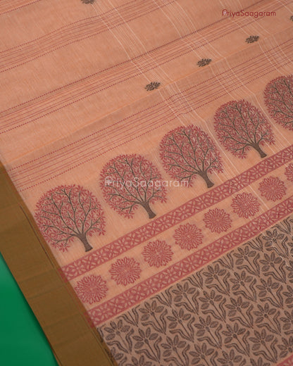 Blush Pink Handloom Cotton - N537