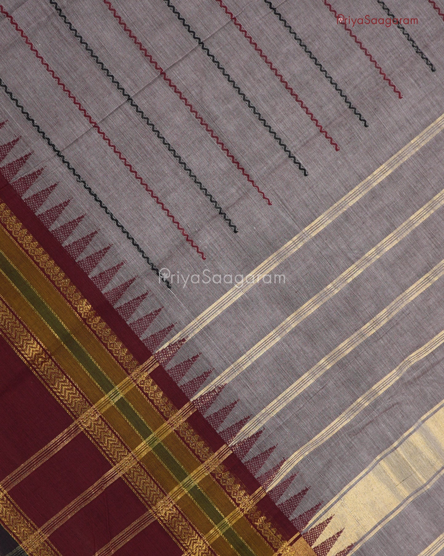 Grey Veldhari Chettinad Cotton - N97