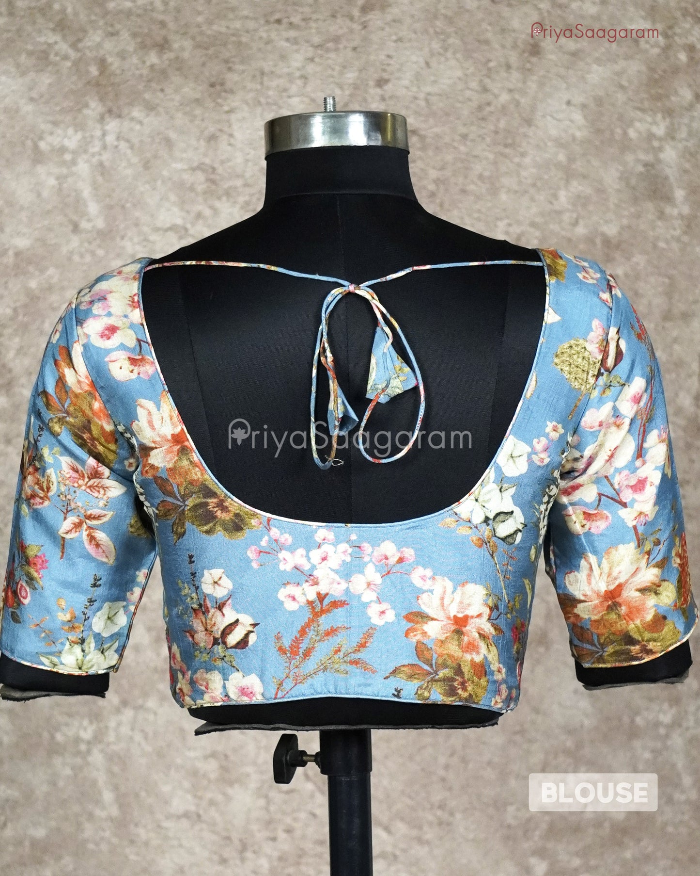 Blue Readywear Blouse - R16