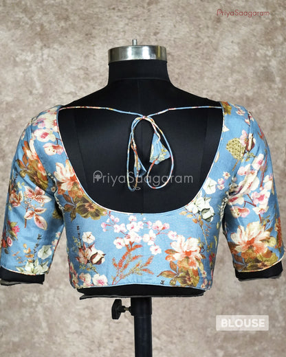Blue Readywear Blouse - R16
