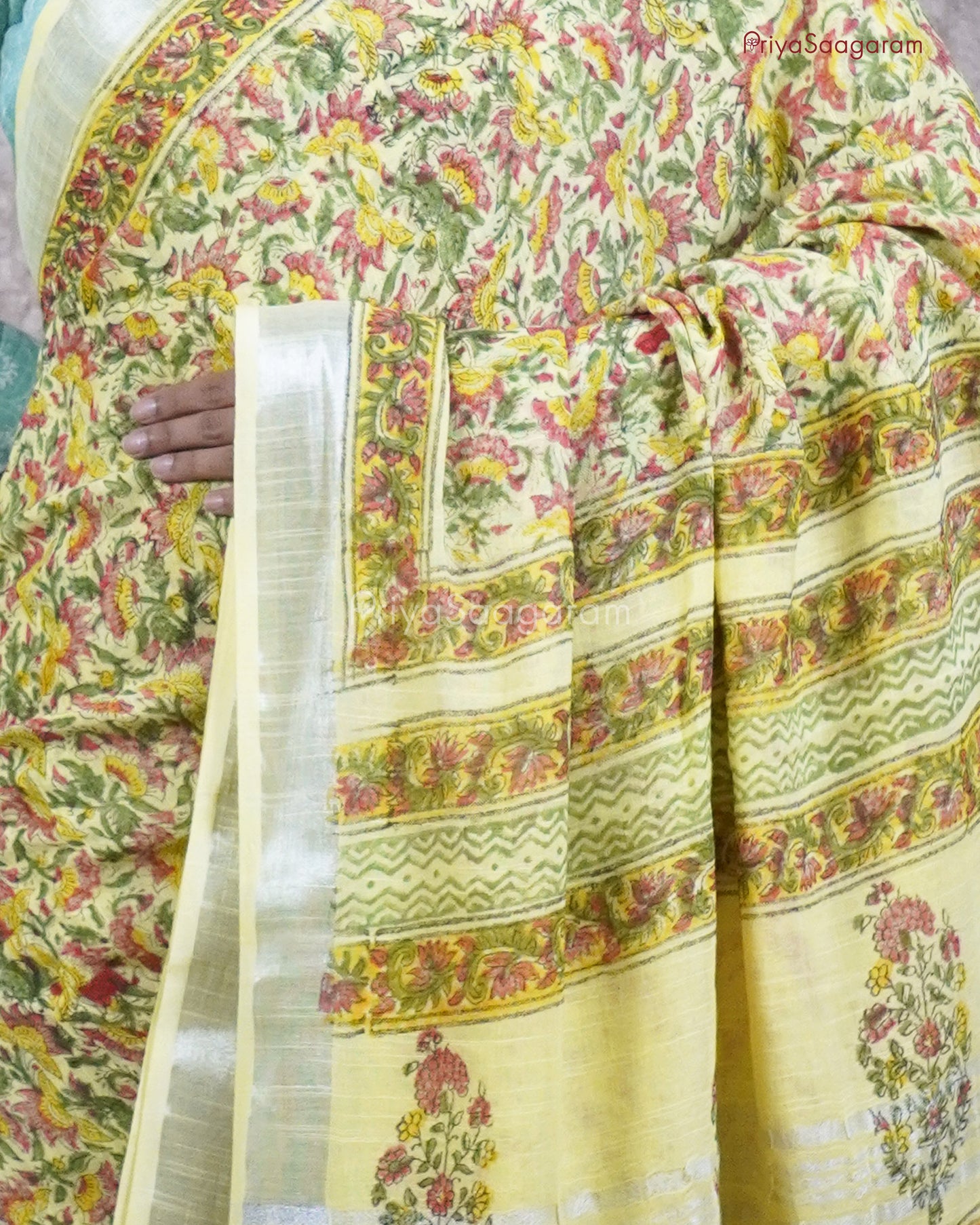 Daffodil Yellow Pure Linen - PC2739