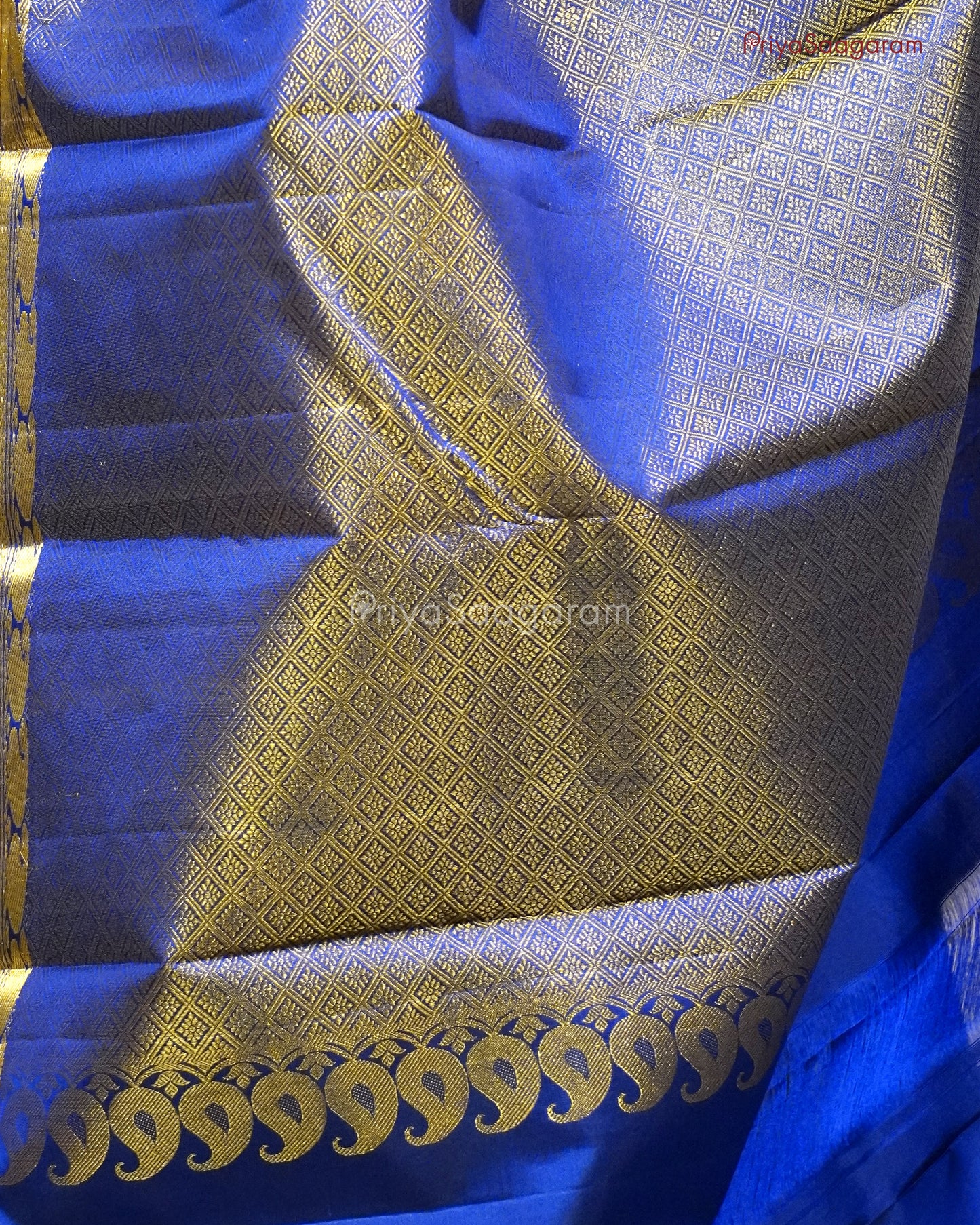 Baby Mango Leaf Kanchipuram - L3351